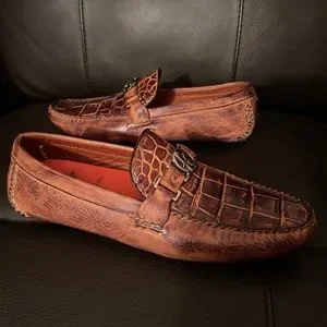 Brand New Franco Cuadra Men 7.5 Genuine Alligator Leather Driver Shoes Franco Cuadra | Shoes | Brand New Franco Cuadra Men 75  main image 2